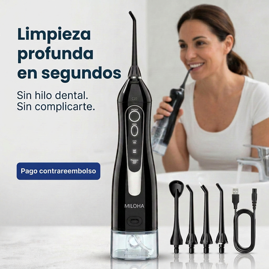 Limpieza bucal profunda, sin hilo dental y sin complicarte la rutina