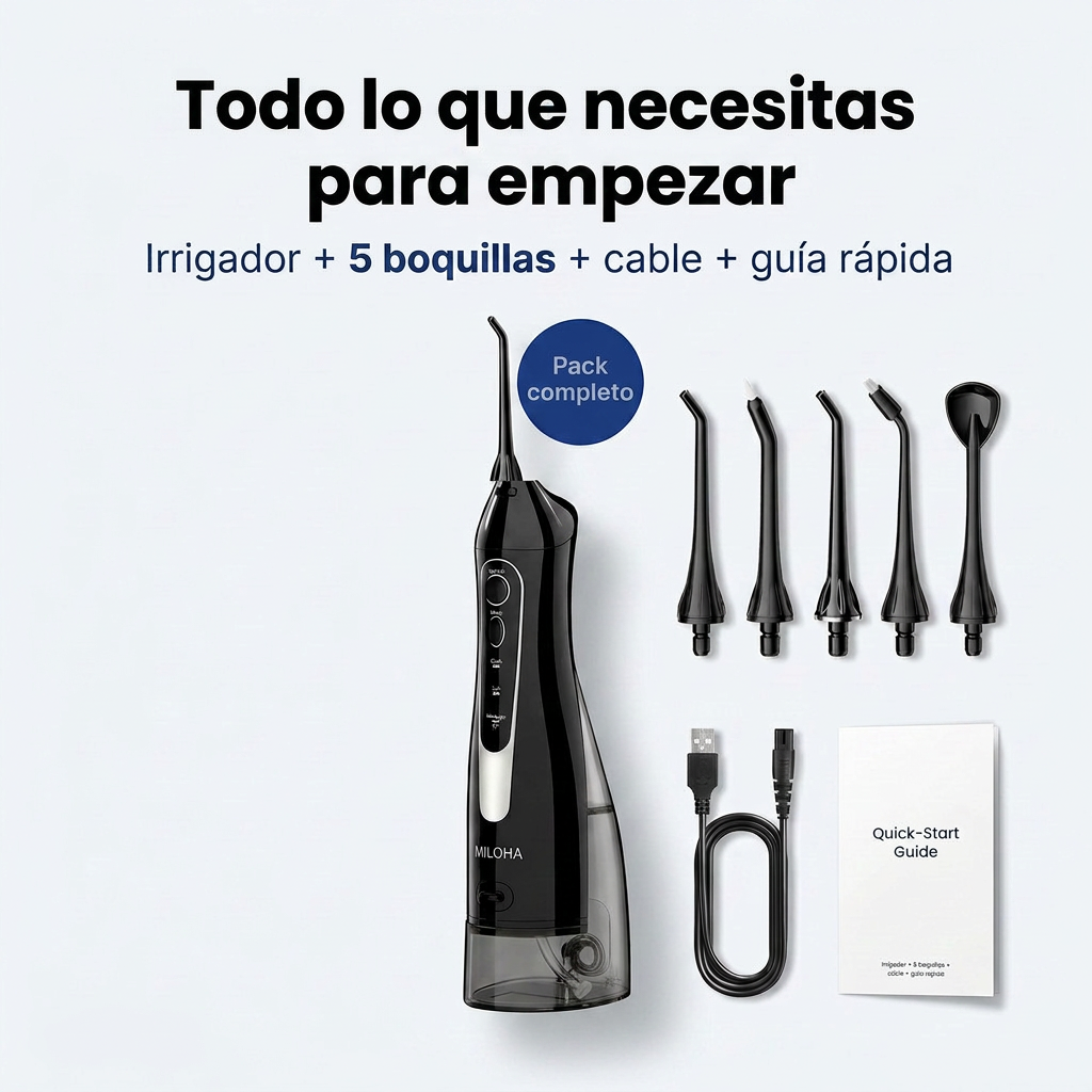 Limpieza bucal profunda, sin hilo dental y sin complicarte la rutina