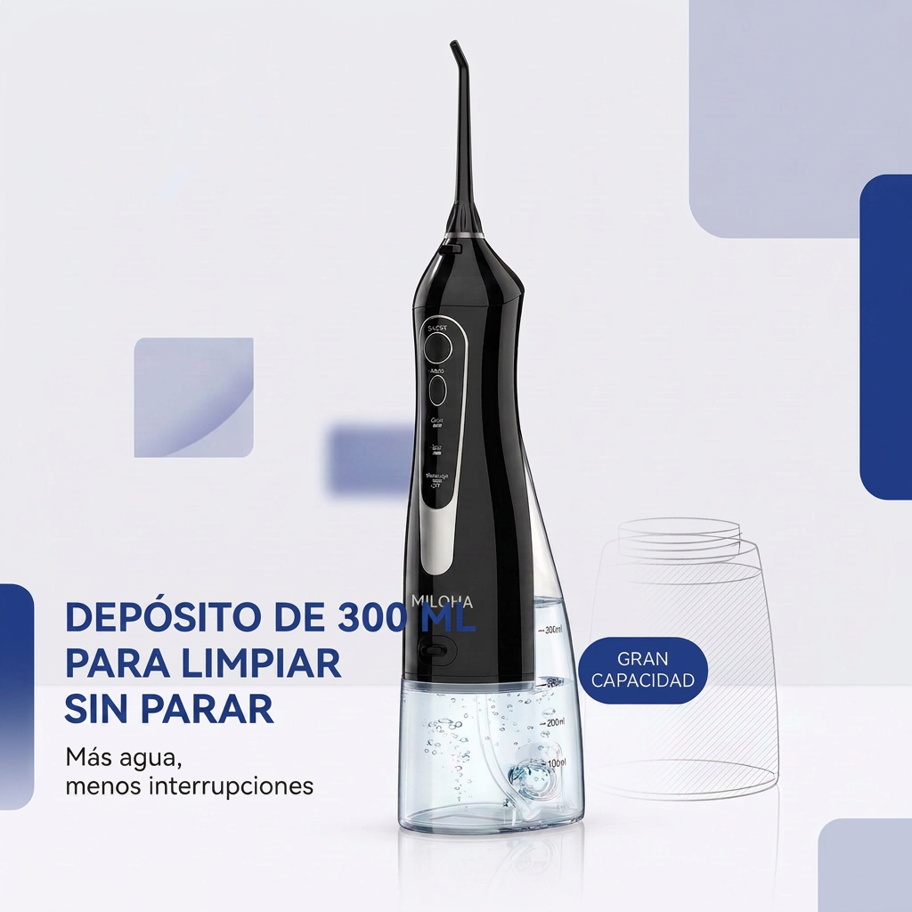 Limpieza bucal profunda, sin hilo dental y sin complicarte la rutina
